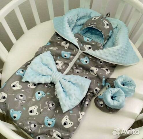 Конверт одеяло на выписку