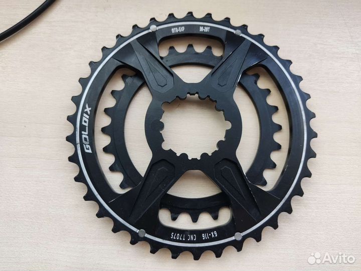 Передняя звезда двойник 38-28T