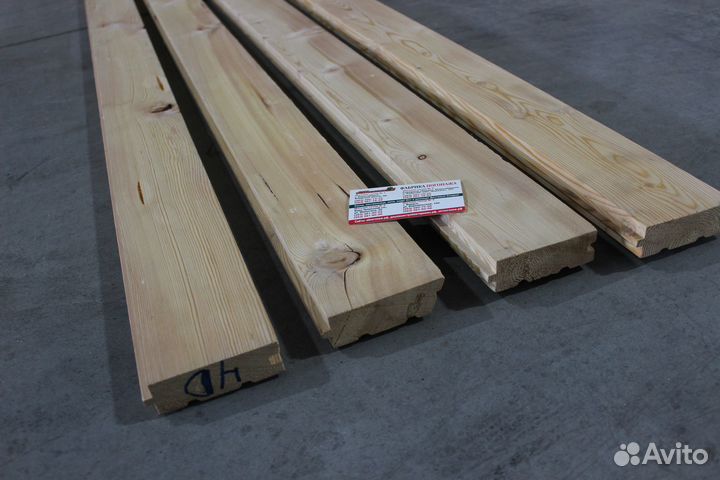 Доска пола Лиственница шип-паз 27х85мм