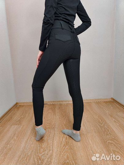 Бриджи и лонгслив для конного спорта