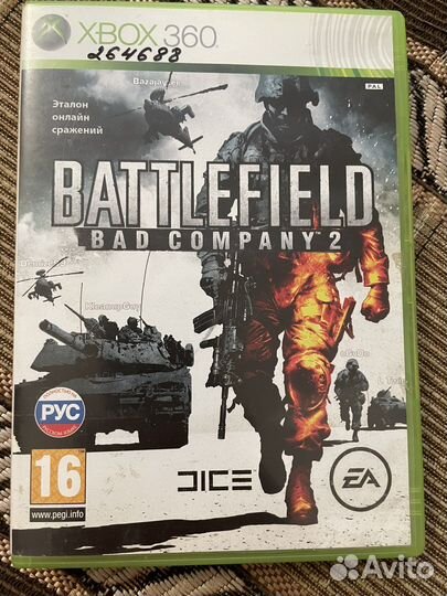Игра battlefield BAD company 2 для xbox360