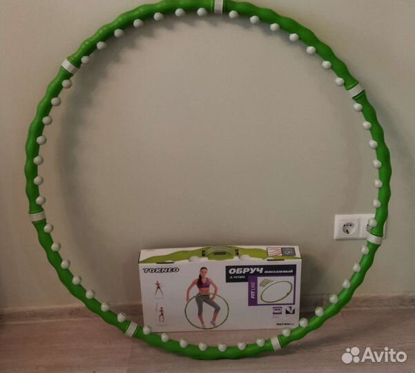 Массажный обруч хулахуп Torneo