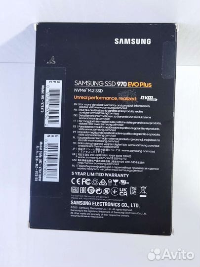 SSD Samsung 970 Evo Plus 1tb