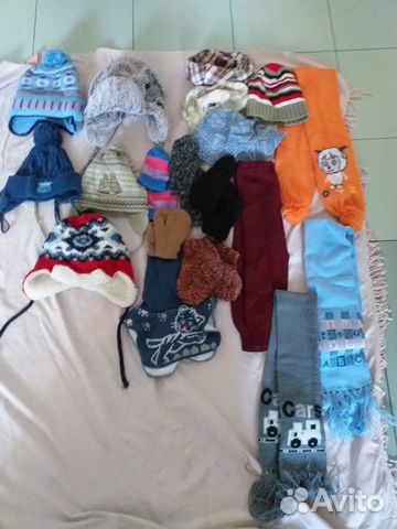 Шапки и шарфы на малыша 2-3 года