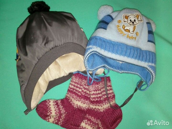 Шапки зимние для мальчика