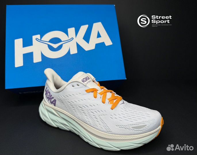 Hoka - Оригинальные кроссовки, модель Clifton 8