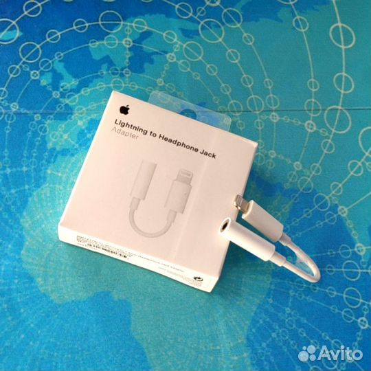 Аудио адаптер iPhone Lightning - 3.5mm