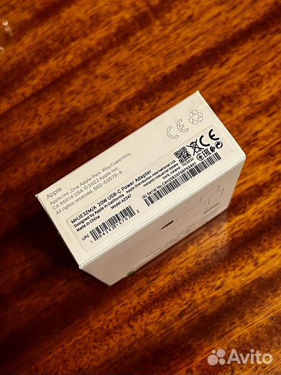 Зарядка на iPhone 20W USB-C