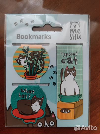 Закладки с котами