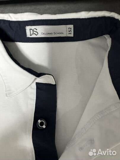 Детская школьная рубашка поло