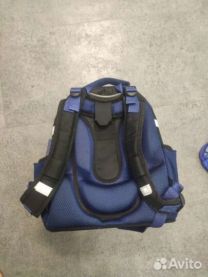 Ранец школьный для девочки 1 School sparkle blue