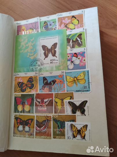 Коллекция марок времён СССР