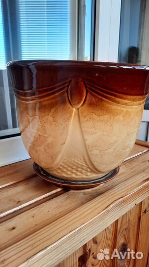 Горшок для цветов керамика