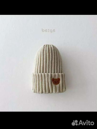 Шапочка детская осень-весна