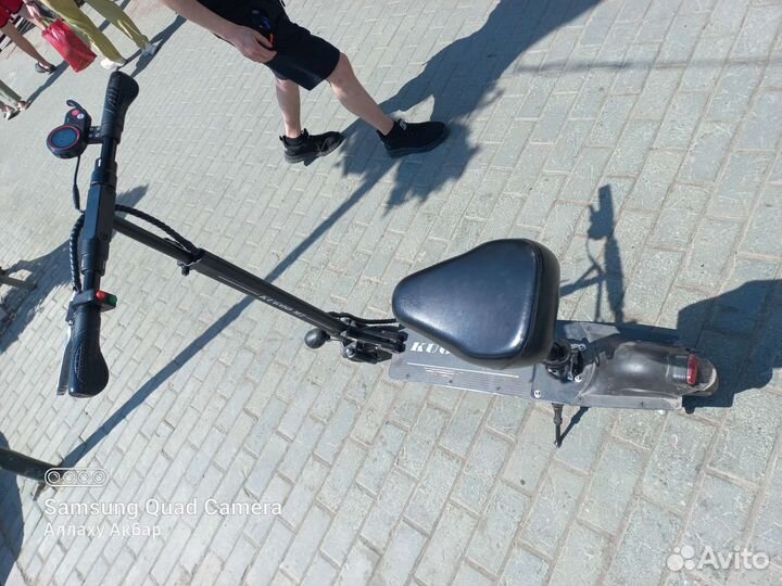 Самокат взрослый электрический бу