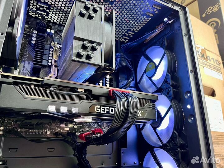 Мощный пк Core i5-12400+RTX3080 10Gb+32Gb DDR4