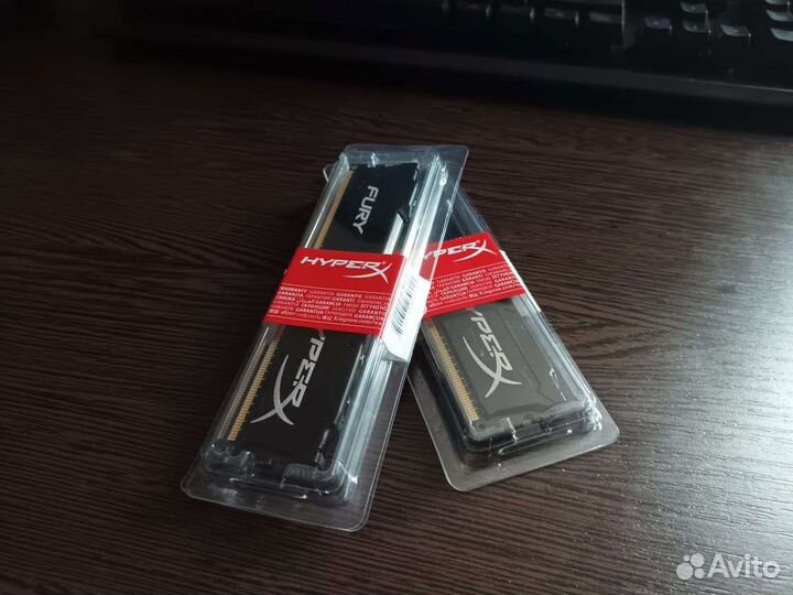 Оперативная память HyperX на 8гб по 4x2 ddr3