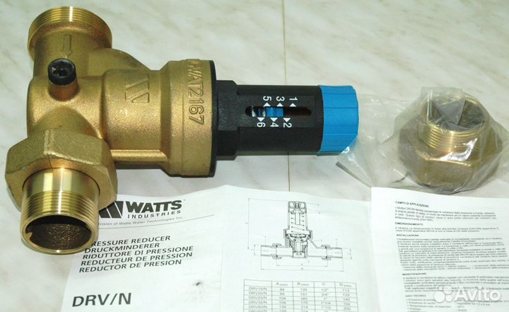 Редуктор давления DRV 40N