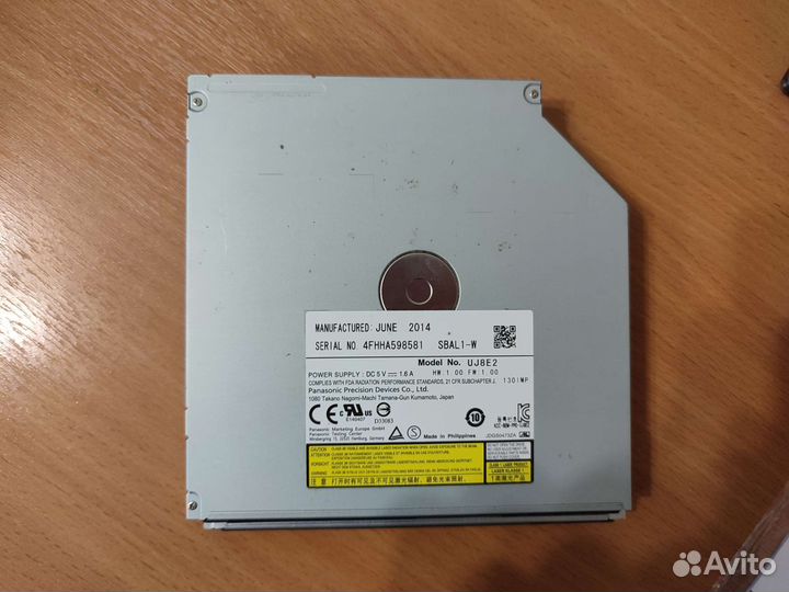 Дисководы для ноутбука 9,5 и 12,7 мм