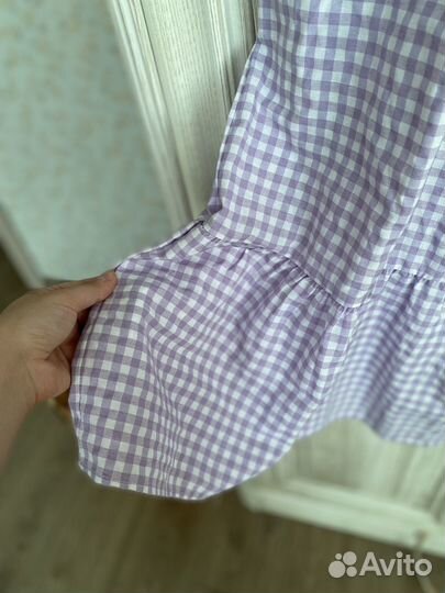 Платье в клетку