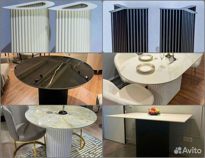 Подстолье лофт / Подстолье трубчатое