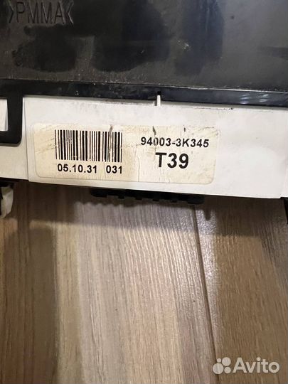 Щиток приборов Hyundai Sonata 5 nf