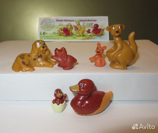 Киндер серии животные с детенышами, семейки ферма