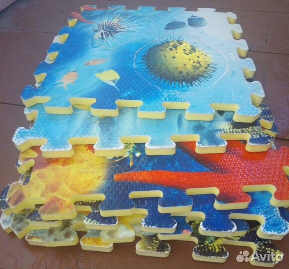 Детский коврик пазл