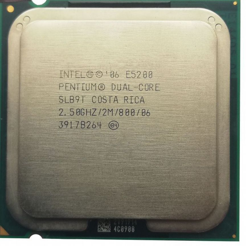 [SLB9T] Процессор Intel Dual-Core E5200 2.50 Ghz Slb9t