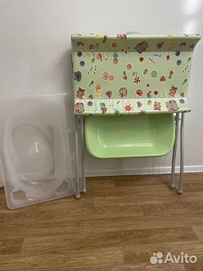 Пеленальный столик с ванночкой