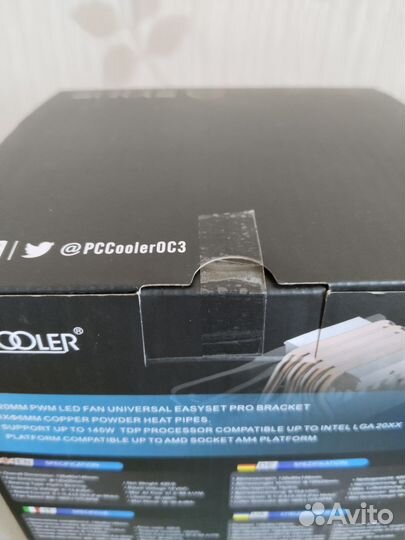 Башенный кулер для процессора Gl-X4S