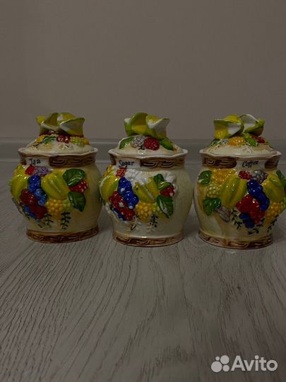 Банка для сыпучих керамика