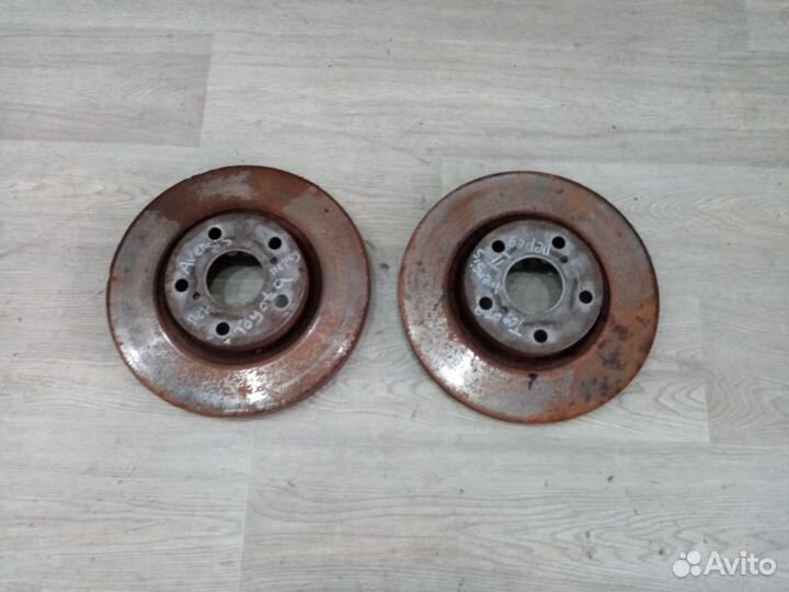 Тормозные диски передние Toyota Avensis II