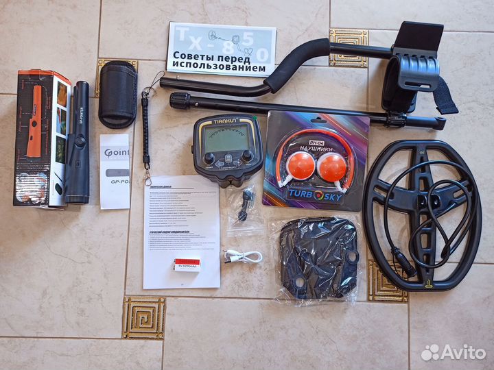 Металлоискатель TX-850 комплект+