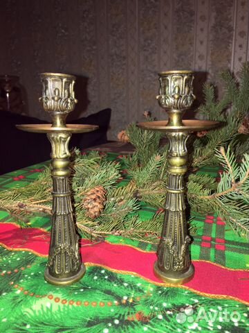 Подсвечники старинные
