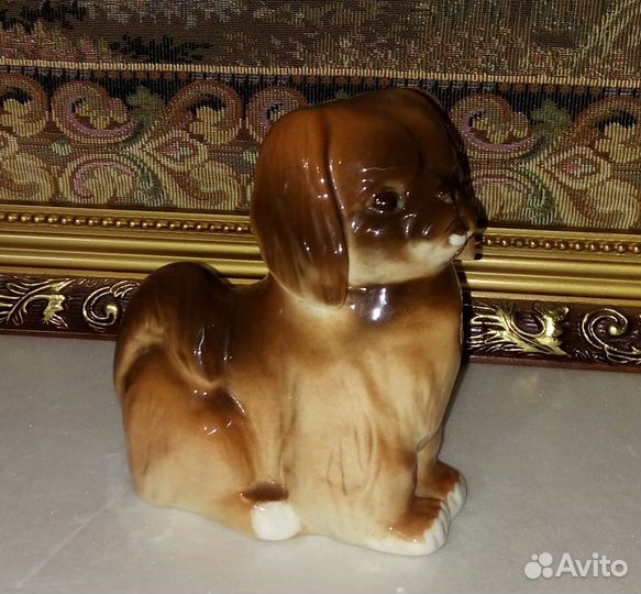 Статуэтка собака «Мопс», Лфз