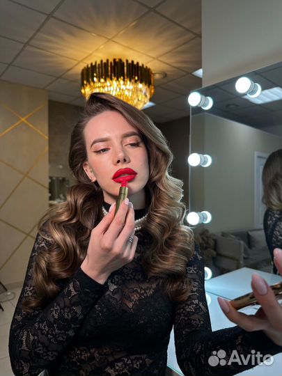 Макияж и прическа полный образ