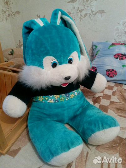 Заяц, мягкая игрушка, 100 см, в отличном