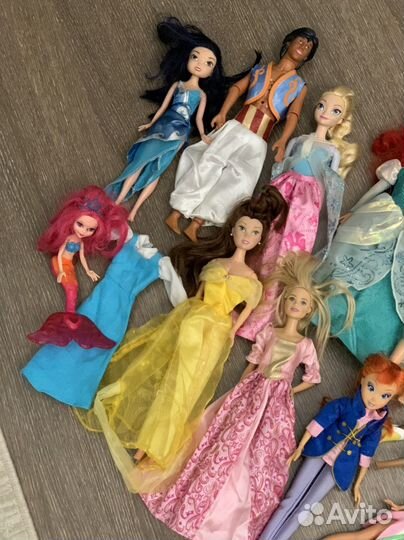 Куклы герои мультфильмов и тд