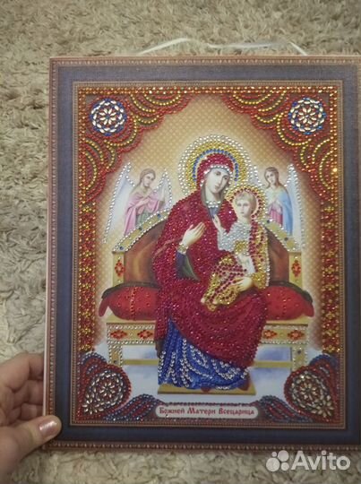 Алмазная мозаика икона для коллекции