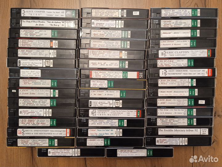 Музыкальные программы на VHS