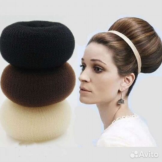 Валик для волос Bun ring