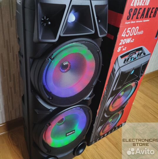 Портативная Колонка Speaker ZQS-8210 80