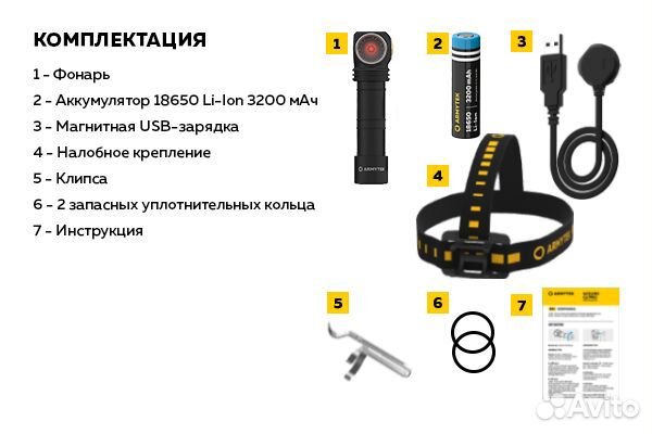 Фонарь Armytek Wizard C2 WUV Magnet USB