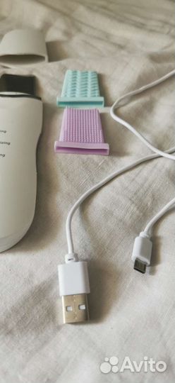 Массажер для лица + очистка