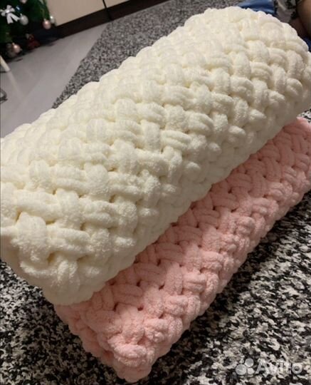 Плед детский плюшевый