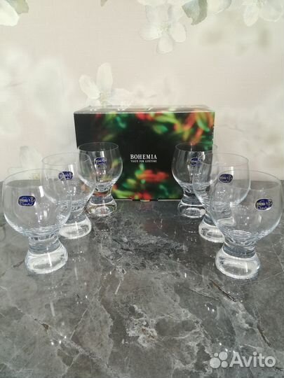 Бокалы богемия новые