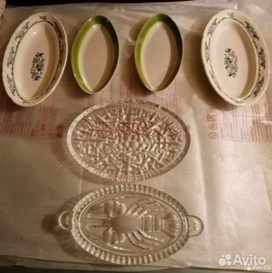 Блюдца селедочницы салатники тарелки