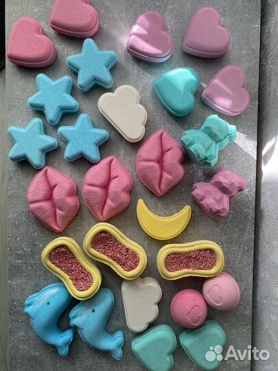 Коробка бомбочек для ванны (27 штук)