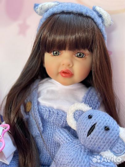 Кукла реборн полностью силиконовая
